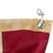 Patriotic Americana Tea-Stained Pleated Bunting Flag, 24" x 48"